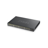 Zyxel GS1920-48HPV2 Gestito Gigabit Ethernet (10/100/1000) Supporto Power over Ethernet (PoE) Nero