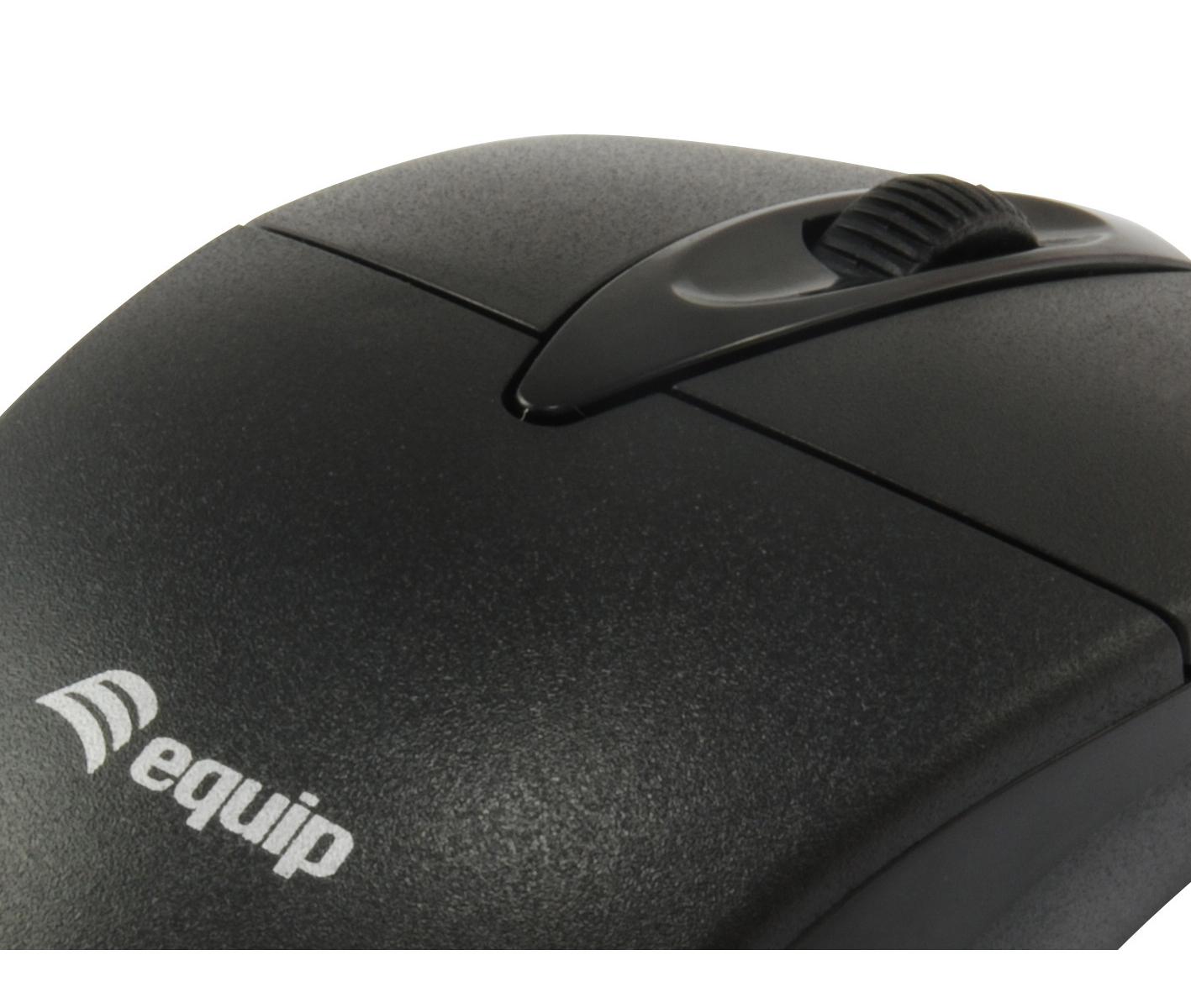 Equip 245102 mouse Ambidestro USB tipo A Ottico 1000 DPI