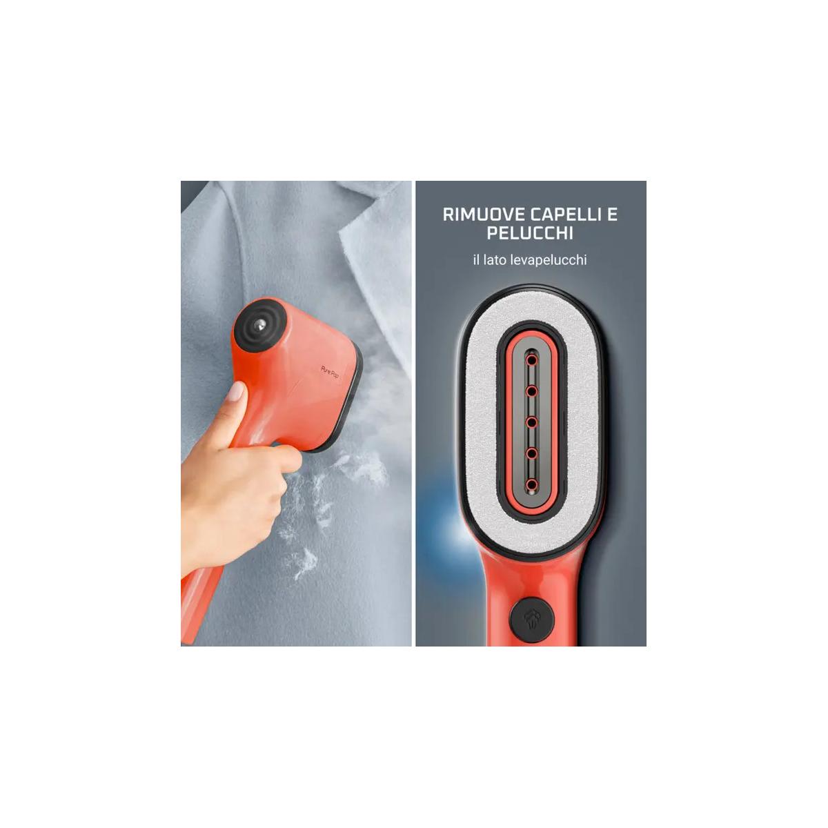 Rowenta Pure Pop DR2022 Vapore per indumenti portatile Corallo