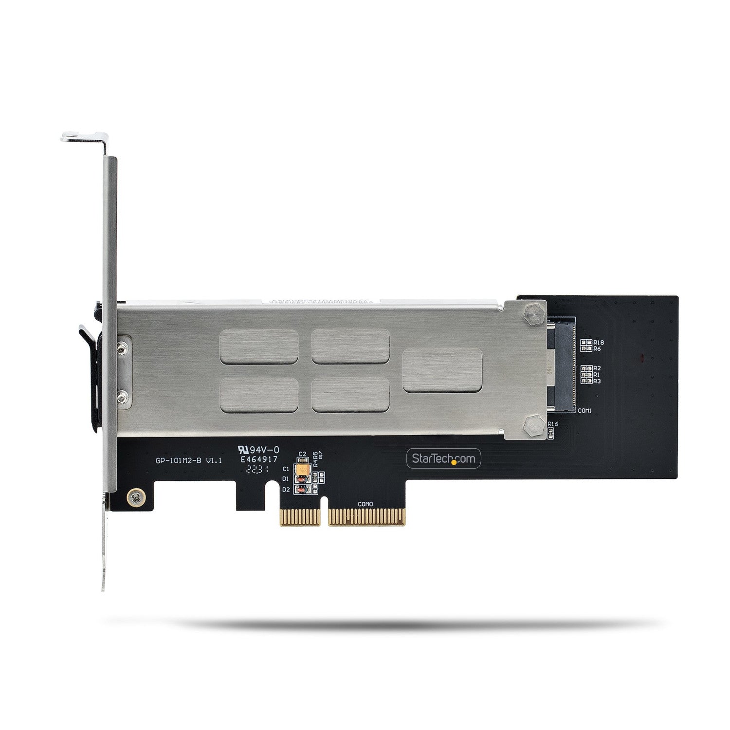 StarTech.com Rack rimovibile per SSD M.2 NVMe a PCIe x4 / Backplane mobile per slot di espansione PCI Express, Installazione senza attrezzi, Alloggiamento PCIe 4.0/3.0 Hot-Swap, Blocco a chiave