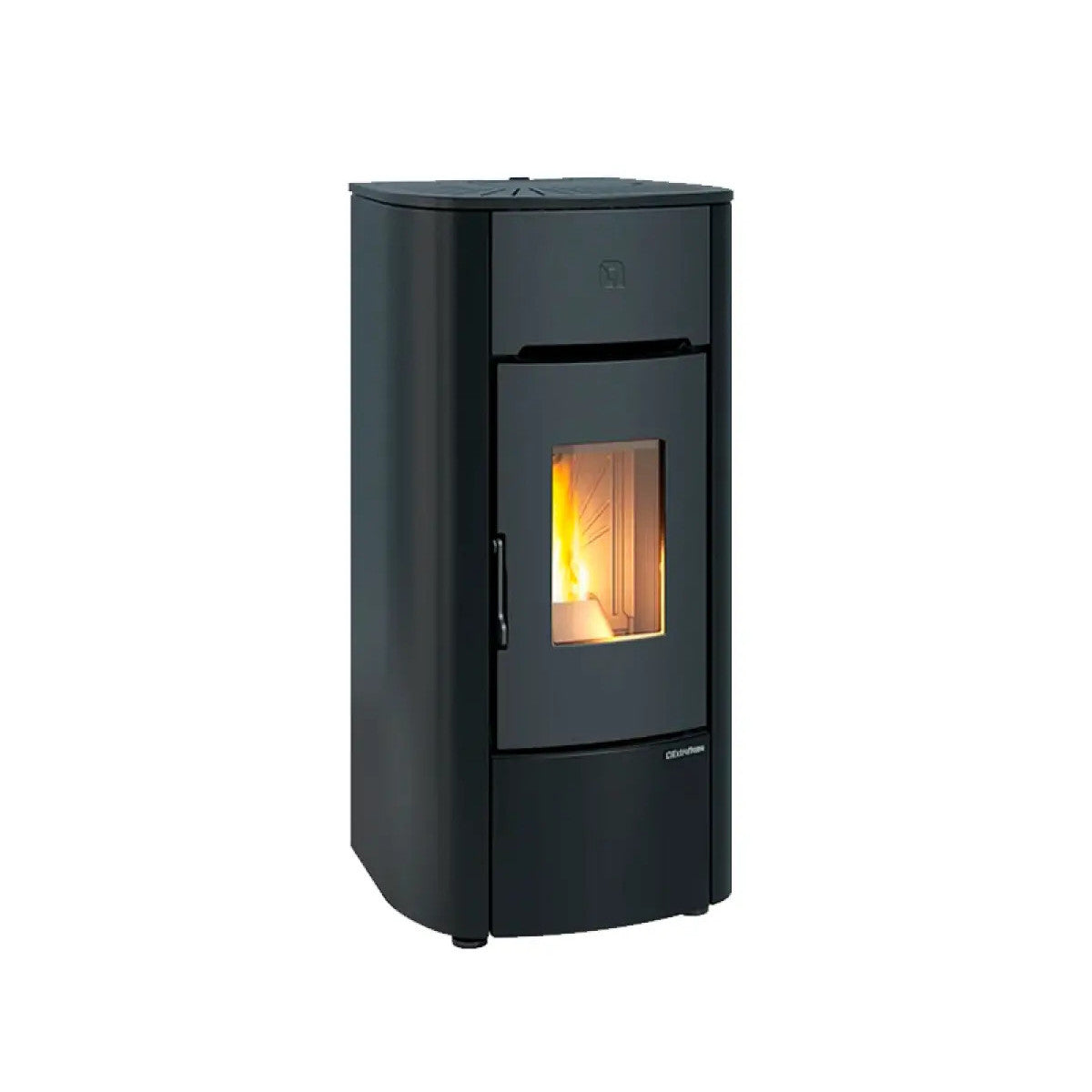 Extraflame Stufa A Pellet Ventilata Mariella Bordeaux