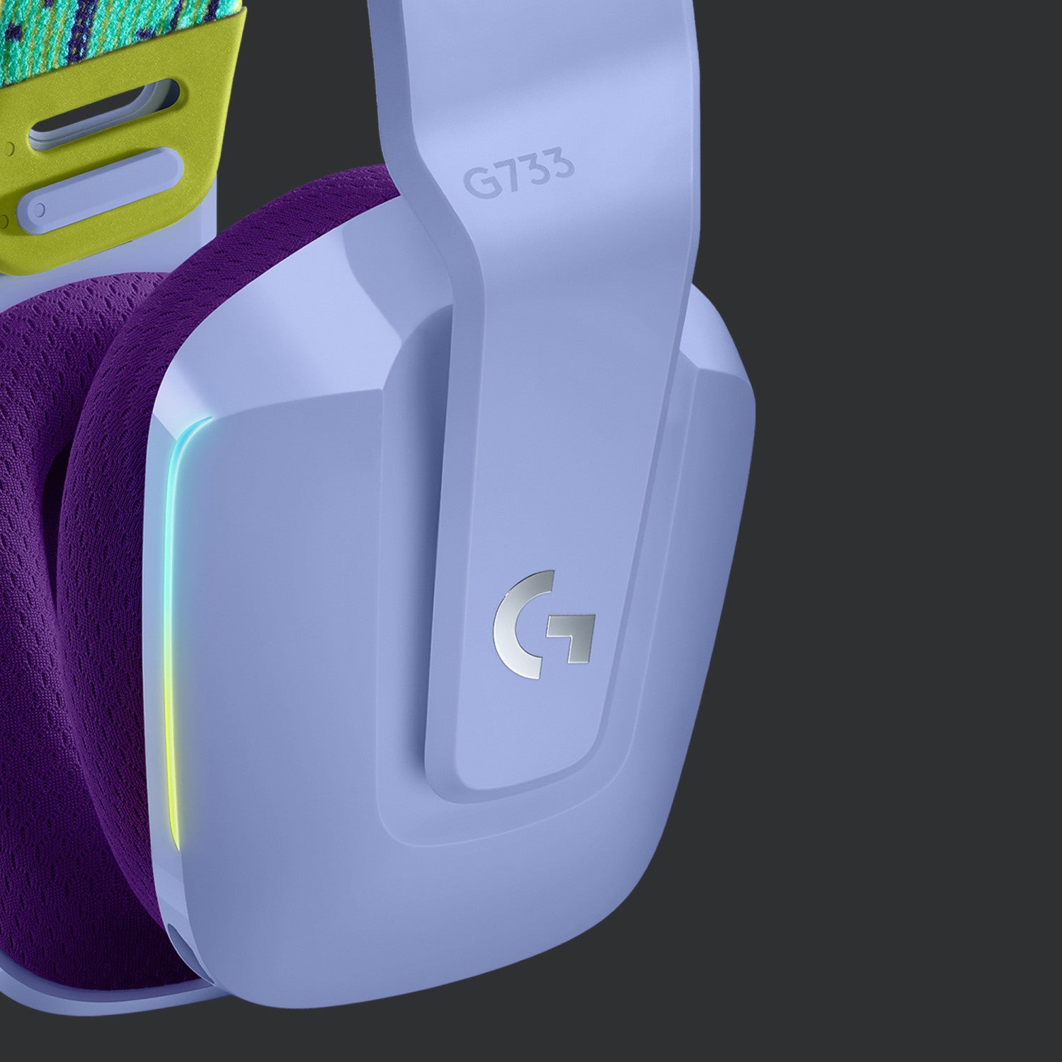 Logitech G733 Cuffia Padiglione auricolare