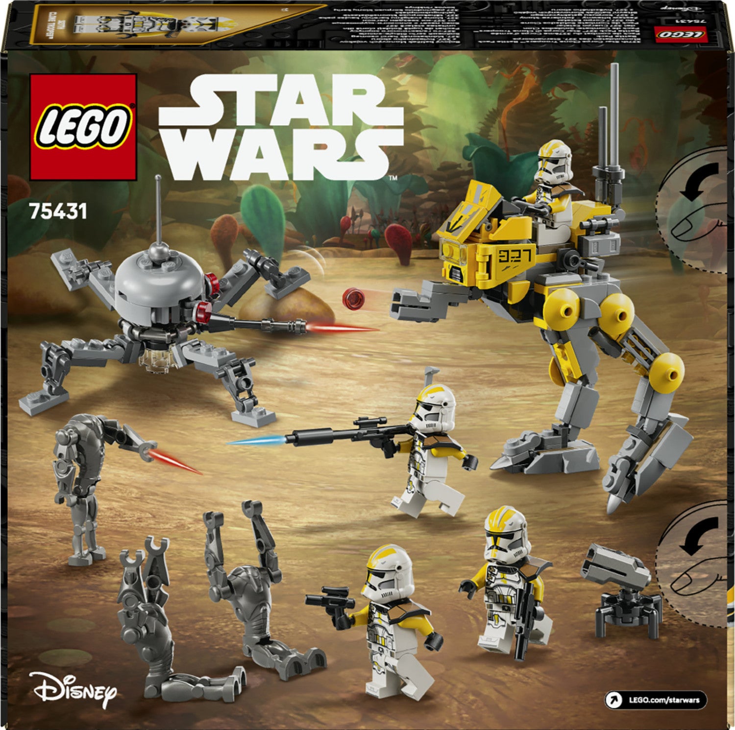 LEGO Star Wars Battle Pack 327 Star Corps Di Clone Troopers 75431