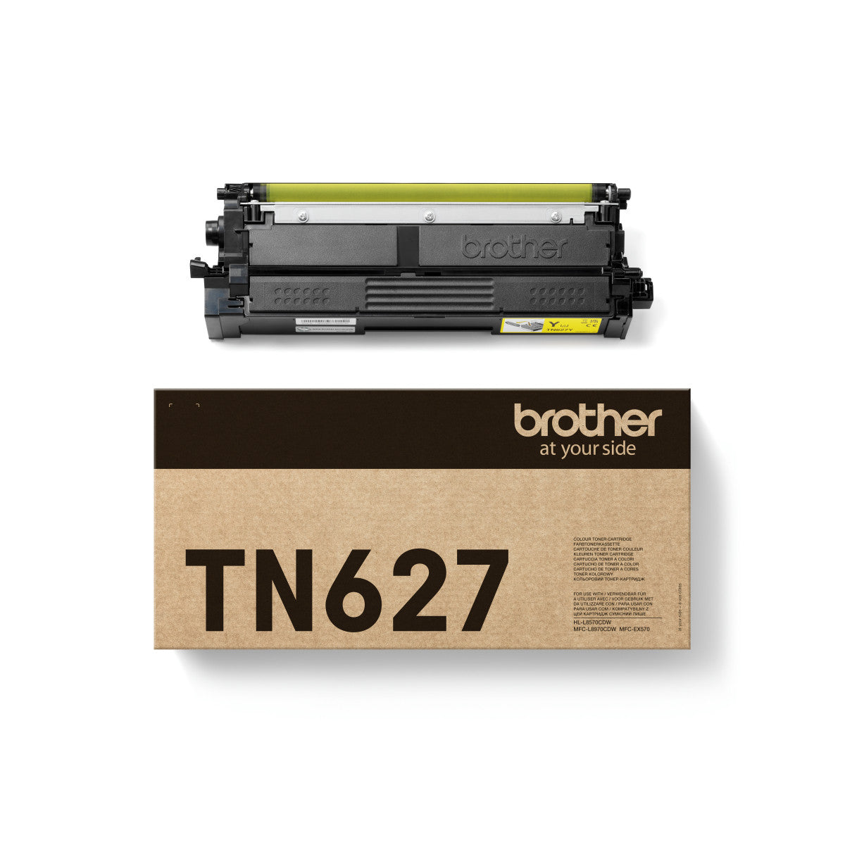 Brother TN-627Y cartuccia toner 1 pz Originale Giallo