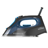 Black Decker BXIR2605E Ferro da Stiro a Vapore 2600W Piastra in Acciaio Inox Anti-Calcare Auto-Pulizia