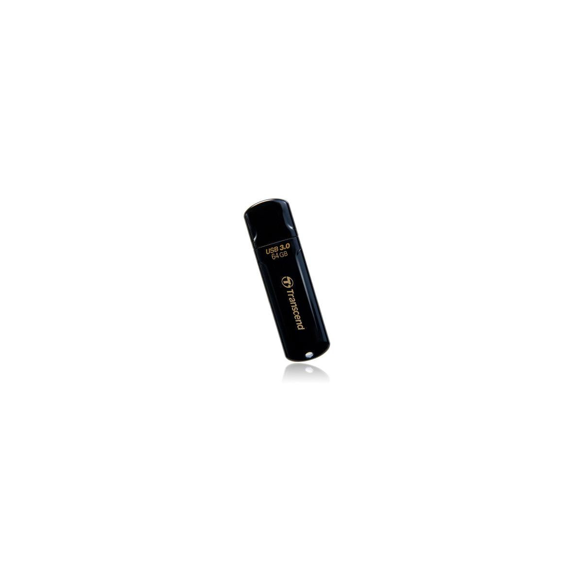 Transcend JetFlash elite 700 64GB USB 3.0 unità flash USB USB tipo A 3.2 Gen 1 (3.1 Gen 1) Nero