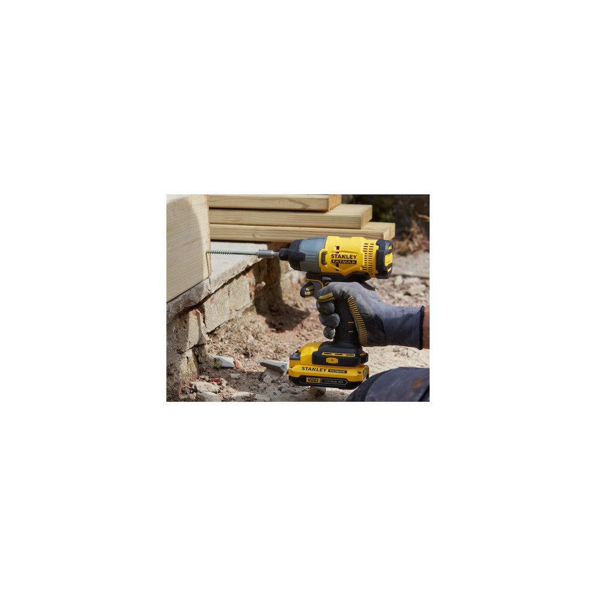 Stanley FATMAX SFMCF800C2K-QW cacciavite elettrico e avvitatore a impulso 2800 Giri/min Nero, Giallo