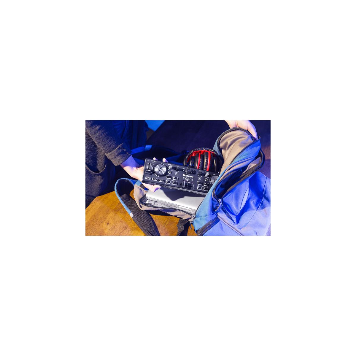 Numark DJ2GO2 Touch 2 canali Nero