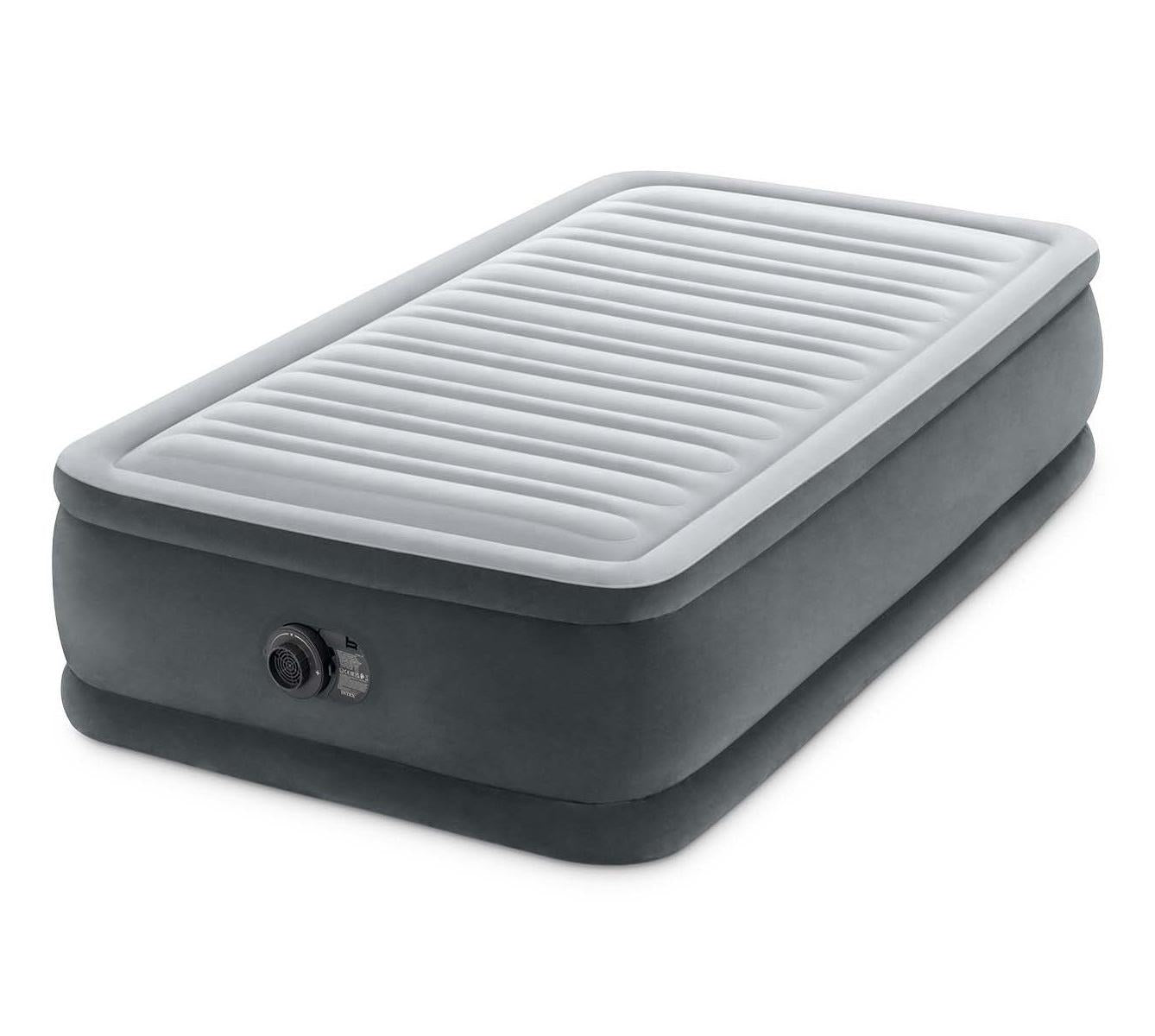 Intex DuraBeam Comfort Plush Elevated Materasso singolo Grigio chiaro Unisex