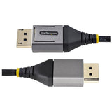 StarTech.com Cavo DisplayPort 1.4 certificato VESA da 3 m - 8K 60Hz HDR10 - Video Ultra HD 4K 120Hz - Cavo DP 1.4 - Cavo video DP per monitor/display - Cavo con connettore DisplayPort (M) a DisplayPort (M)
