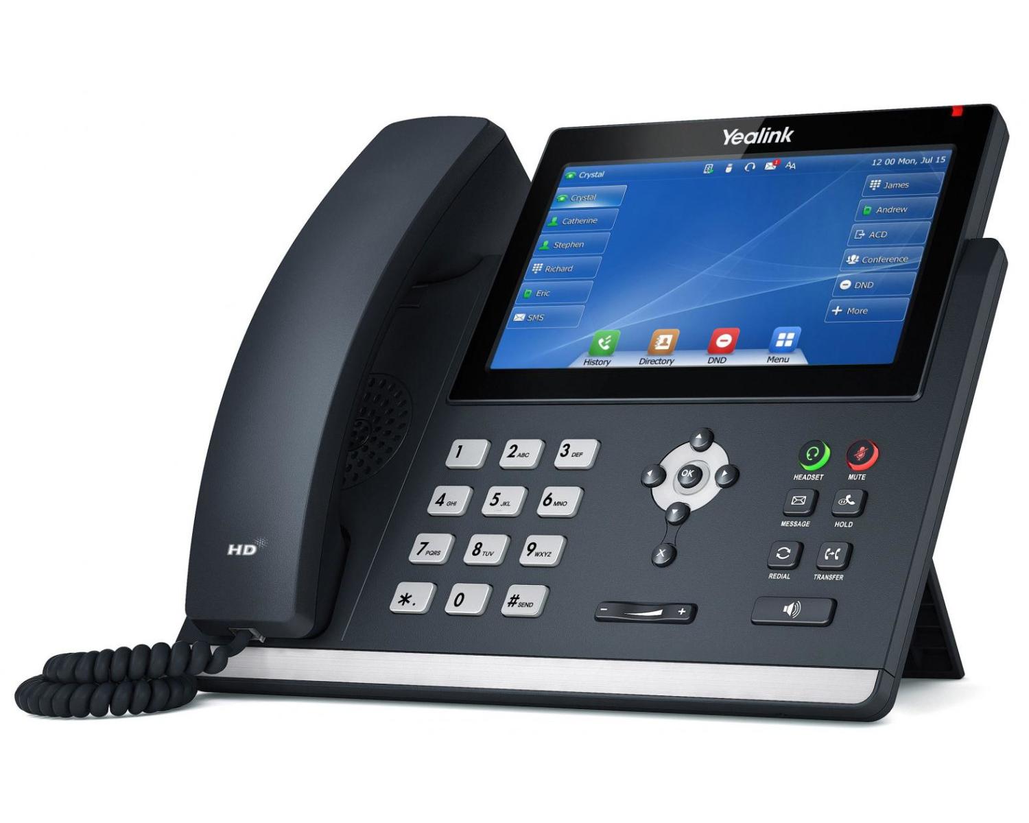 Yealink SIP-T48U telefono IP Grigio LED Wi-Fi