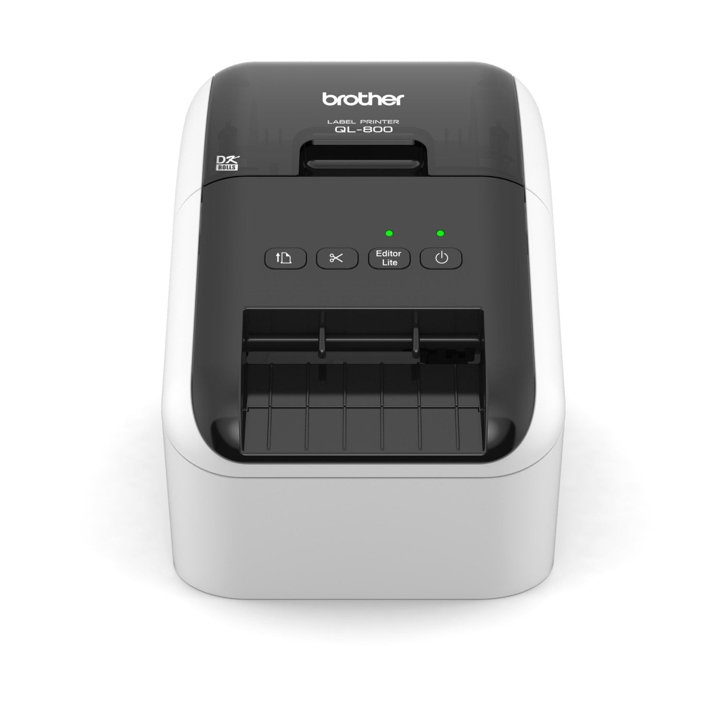 Brother QL800UA1 Stampante per Etichette CD Termica diretta Stampante a Colori 300x600 DPI 148 mm s Cablato DK Bianco Nero