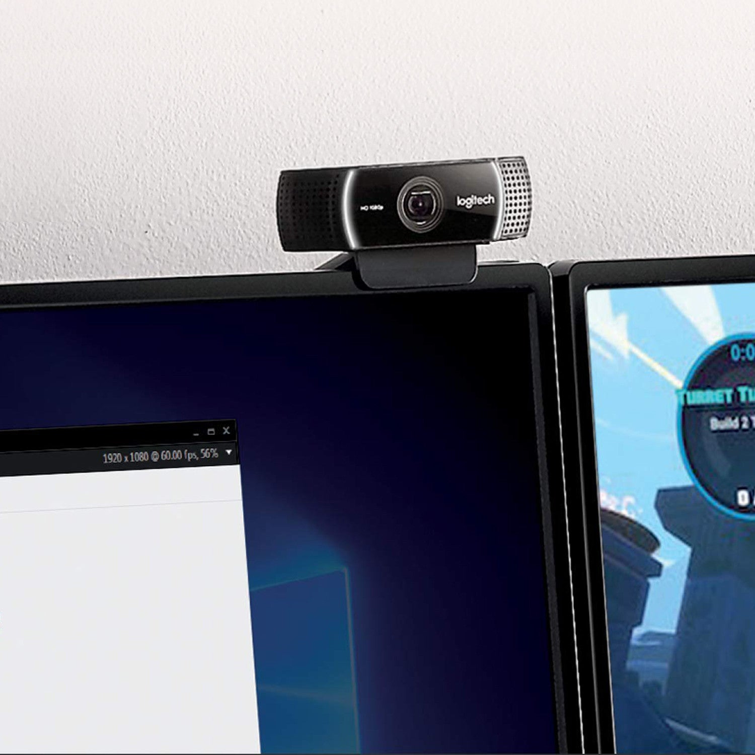 Logitech C922 Pro Stream Webcam 1920 x 1080 Pixel USB Nero