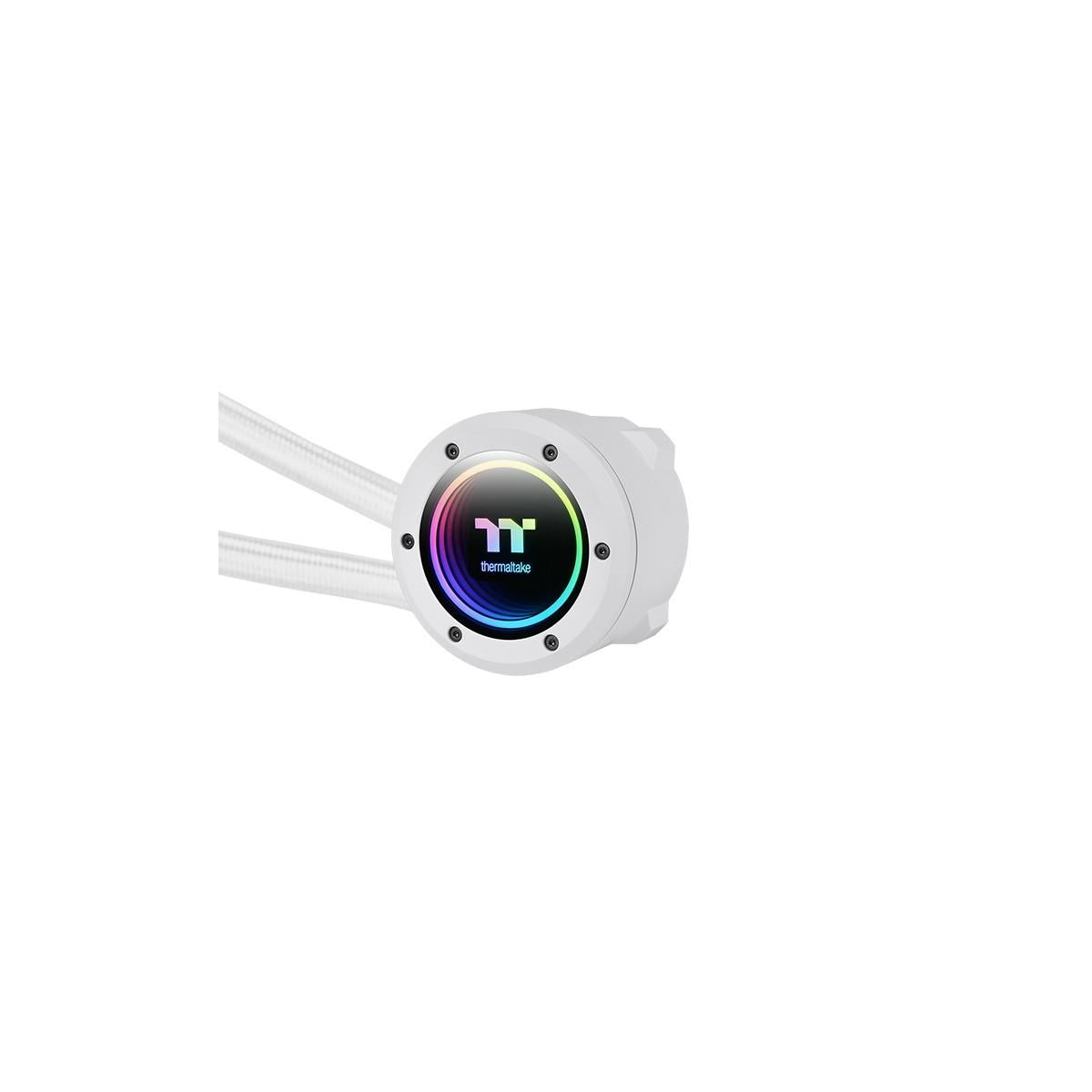 Thermaltake TH240 V2 ARGB Processore Liquid Cooling Kit 24 Cm 1 Pz Bianco
