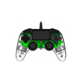 Nacon Compact Controller PS4 Ufficiale Sony PlayStation, Crystal Verde