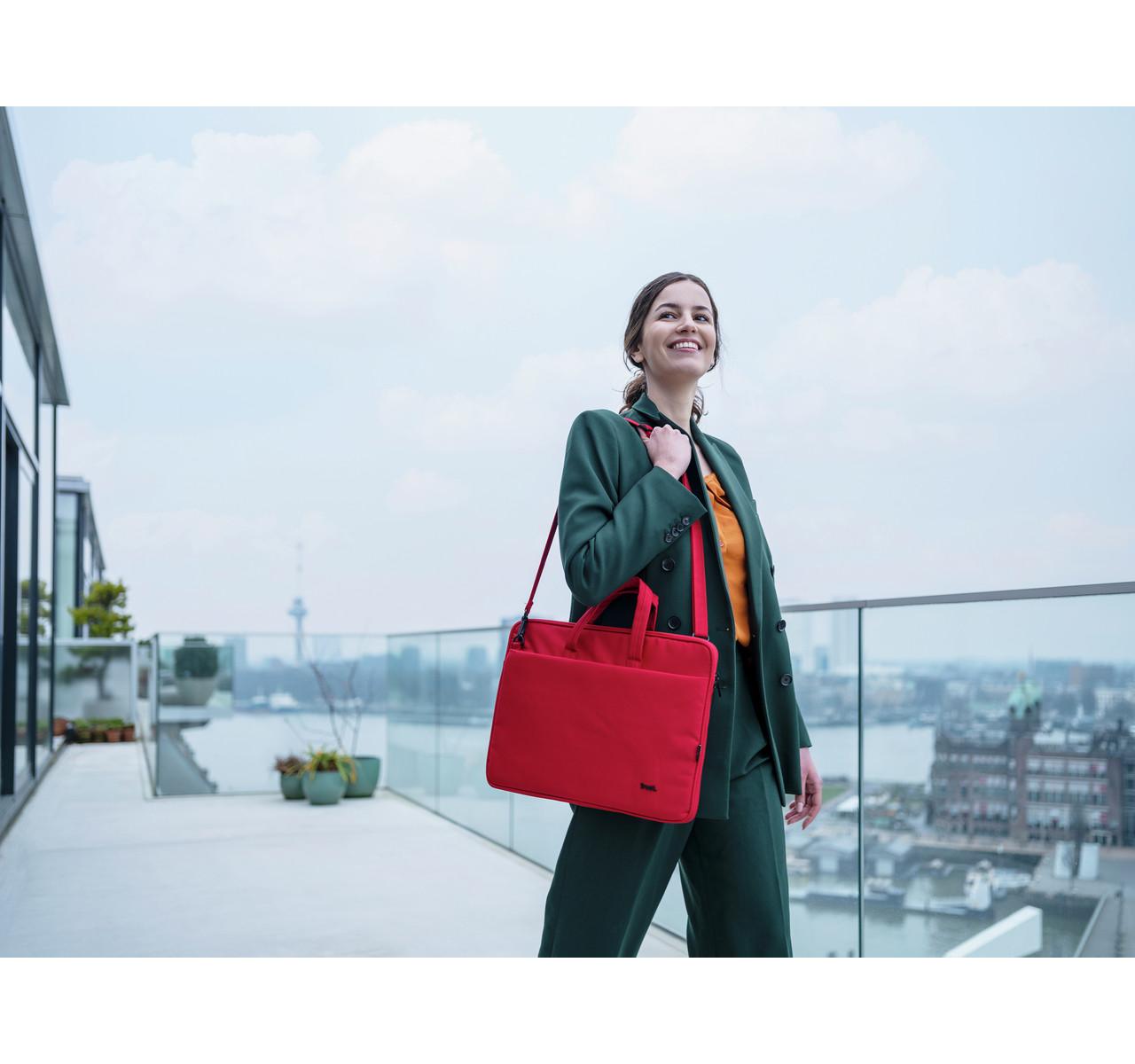 Trust 24449 Bologna borsa per notebook 40,6 cm 16" Valigetta ventiquattrore Rosso