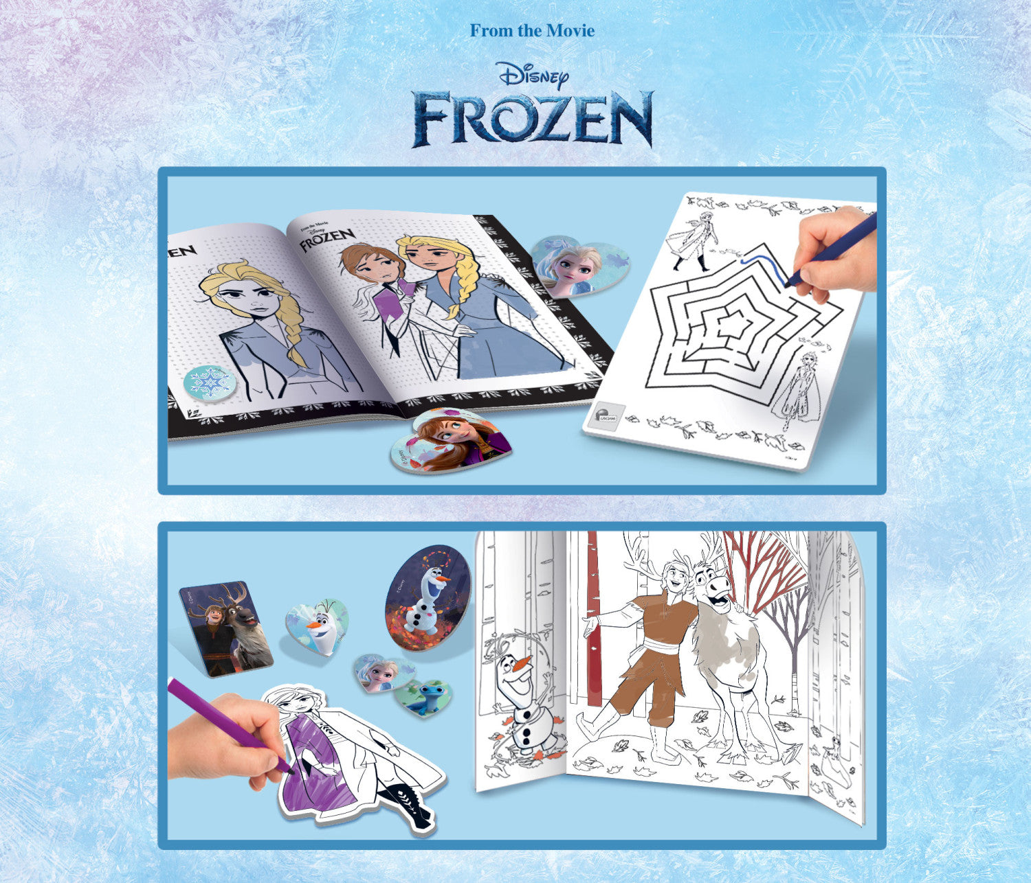 Liscianigiochi 92925 Zainetto Disney Frozen zaino Multicolore