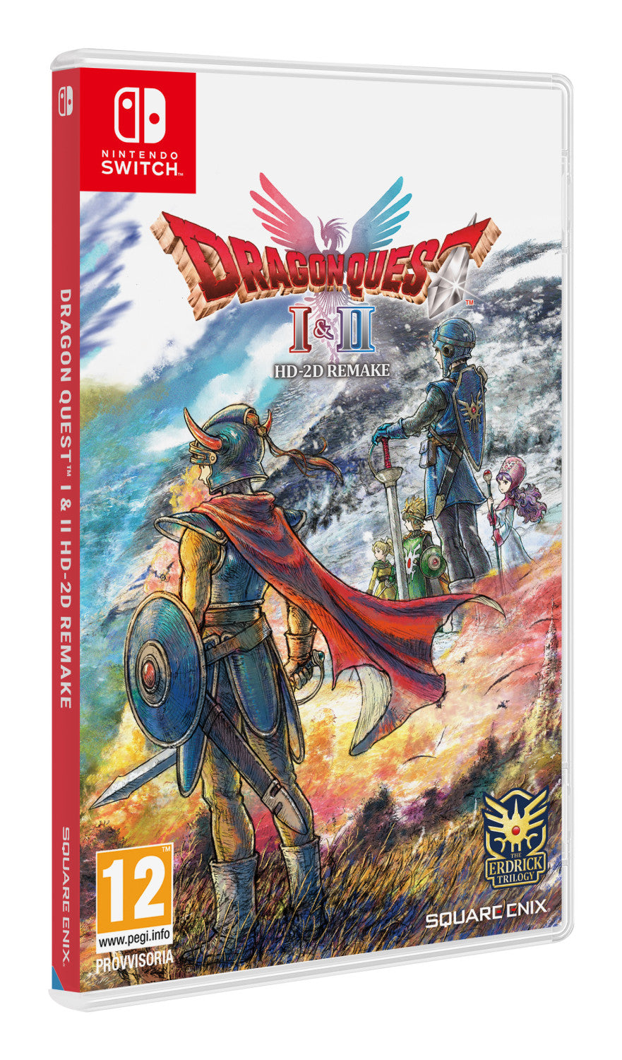 Square Enix Dragon Quest I II HD-2D Remake NSW Cinese semplificato, Tedesca, Inglese, ESP, Francese, ITA, Giapponese Nintendo Switch