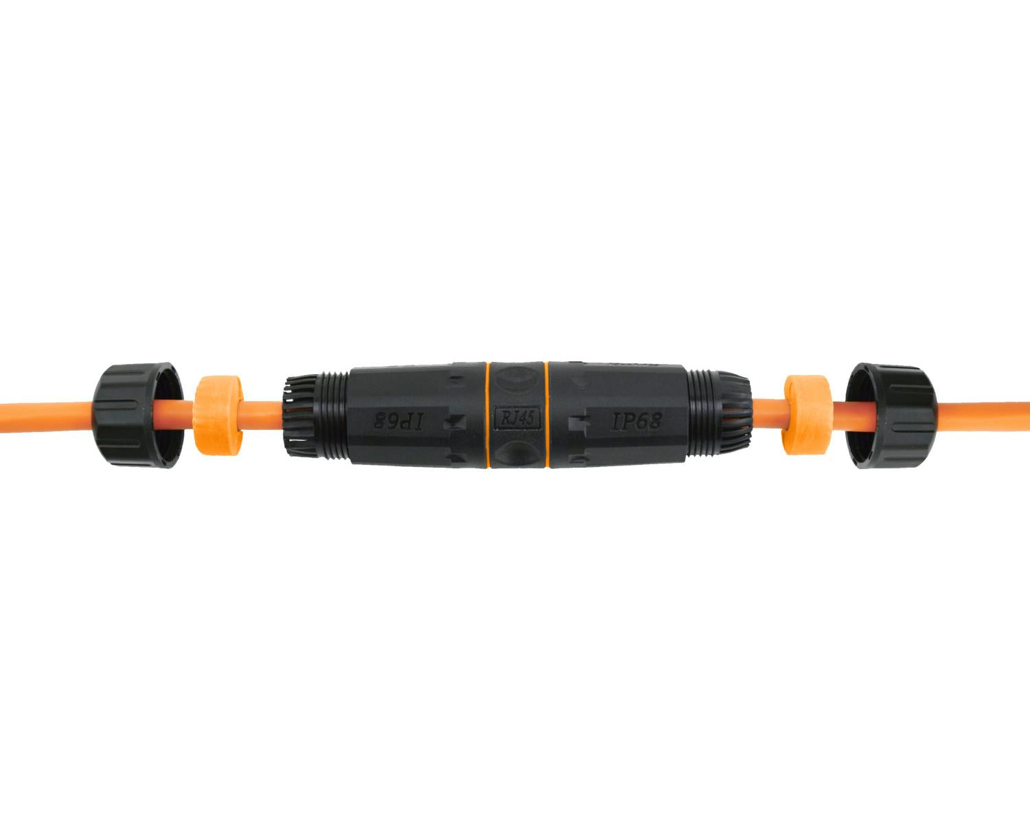 Equip 221162 adattatore per inversione del genere dei cavi RJ-45 Nero Arancione