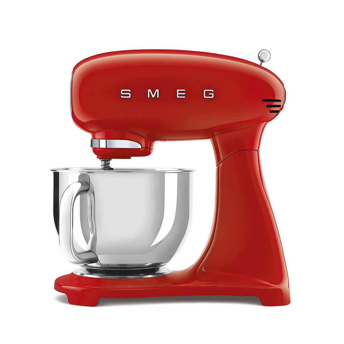 Smeg Impastatrice Full Color 50 s Style Rosso LUCIDO SMF03RDEU