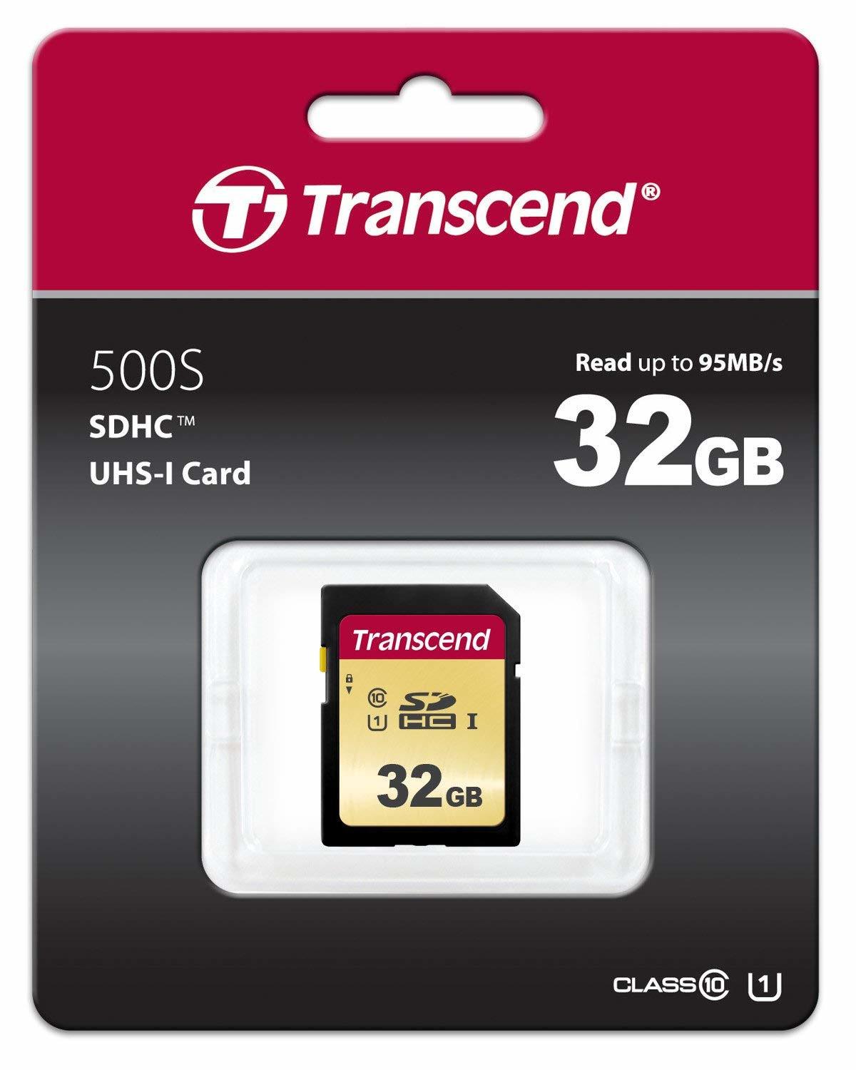 Transcend 32GB, UHS-I, SDHC Classe 10