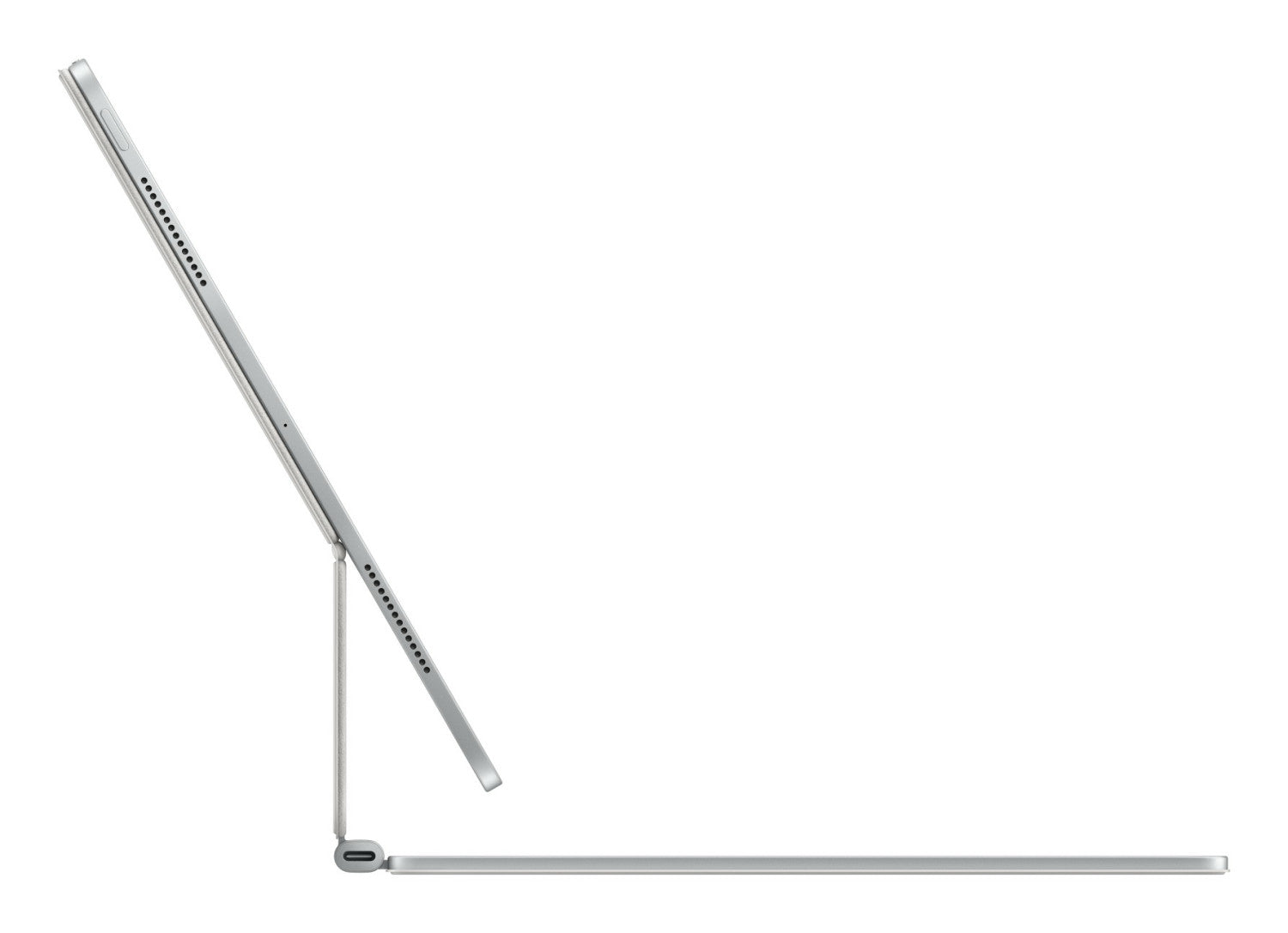 Apple Magic Keyboard per iPad Pro 13" (M4) - Inglese internazionale - Bianco
