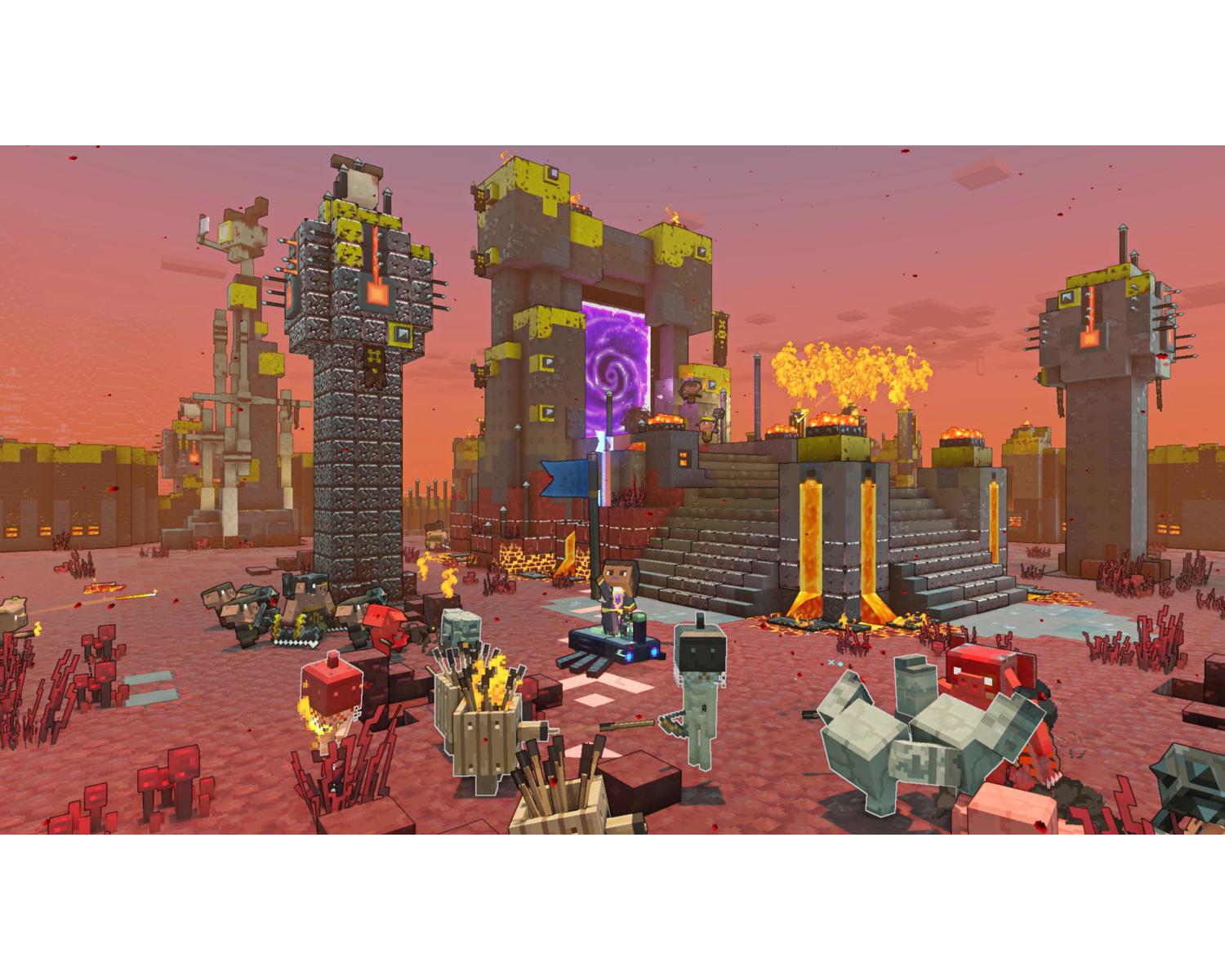 Nintendo Minecraft Legends Deluxe Edition Cinese semplificato Tedesca DUT Inglese ESP Francese ITA Giapponese Coreano Portoghese Russo Nintendo Switch