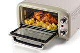 Ariete 3919 Forno Elettrico Vintage, 800W, Capacità 10L, Doppio vetro, Retrà², Beige