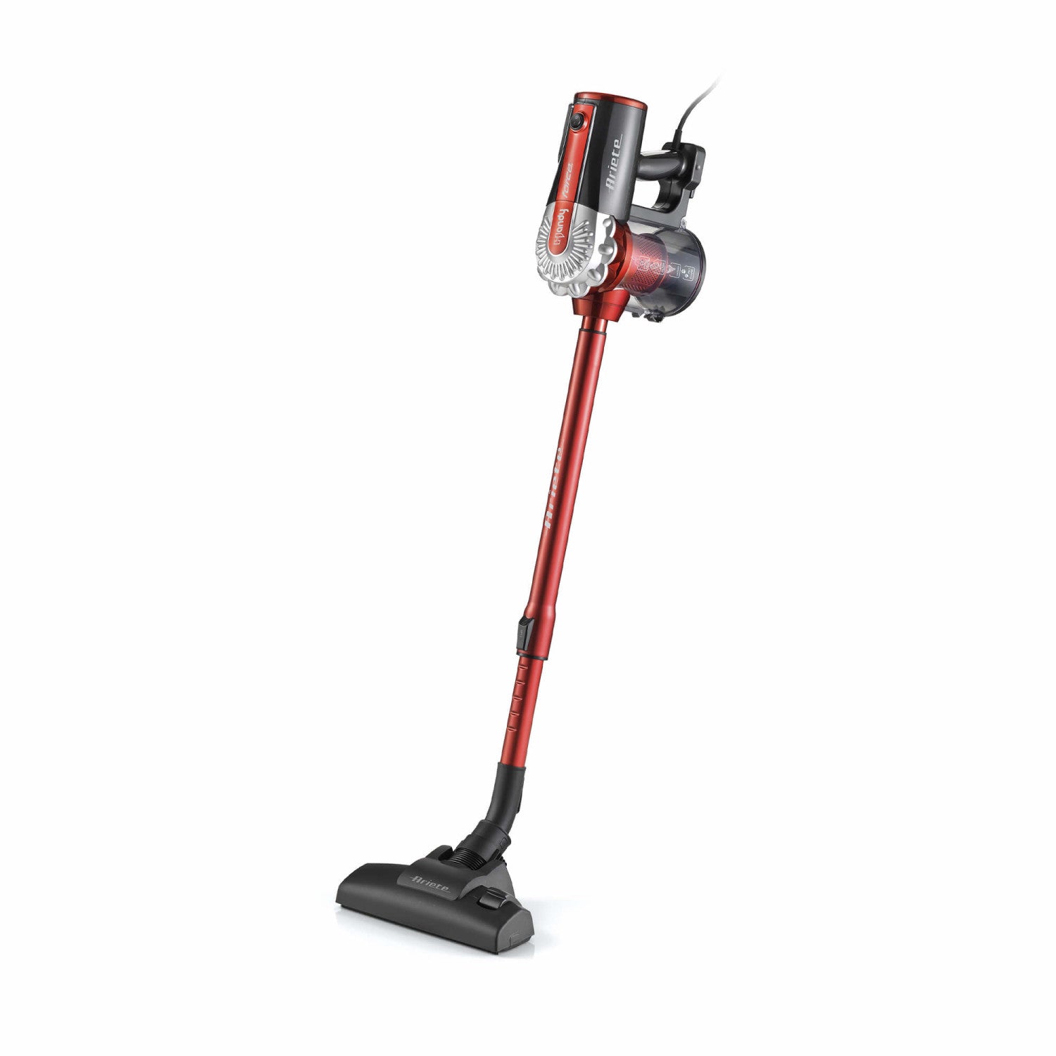 Ariete 2761 Scopa Elettrica Portatile Senza Sacchetto Nero Rosso