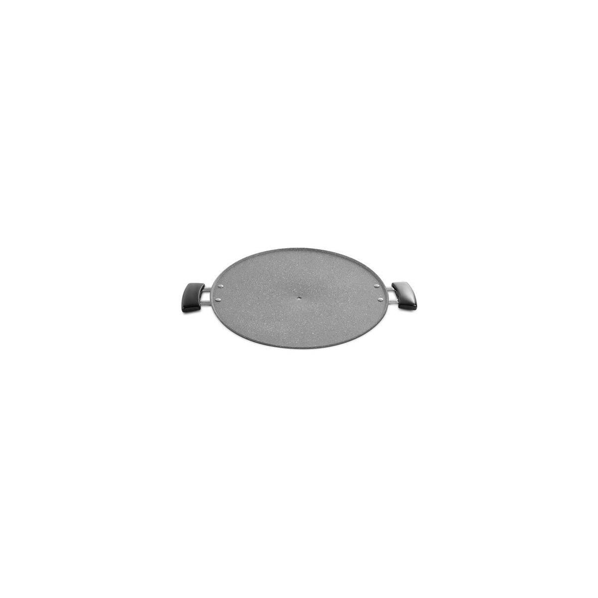 Piastra cottura Cf PGS220 per Barbecue Cenedese 42cm Nero