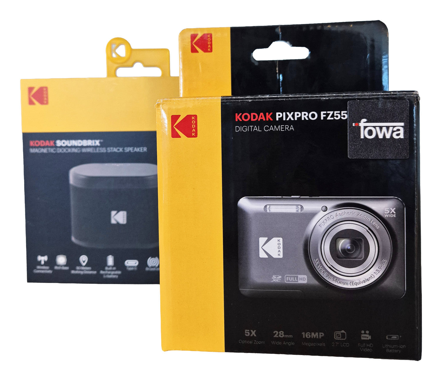 Kodak PIXPRO FZ55 1/2.3" Fotocamera compatta 16 MP CMOS 4608 x 3456 Pixel Nero