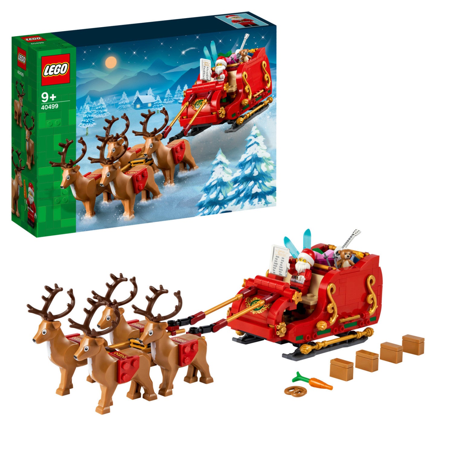LEGO Iconic La Slitta Di Babbo Natale 40499