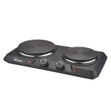 Ardes ARFOEL05 FOCUS DUO Fornello elettrico Duo 15 e 18 cm Nero