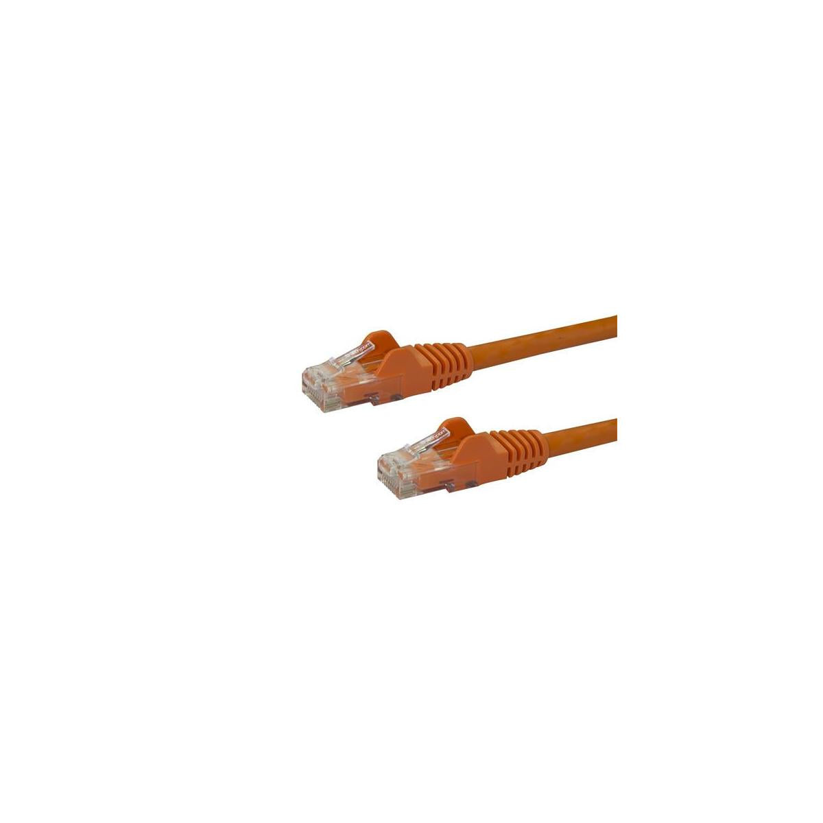 StarTech.com N6PATC10MOR cavo di rete Arancione 10 m Cat6 U/UTP (UTP)