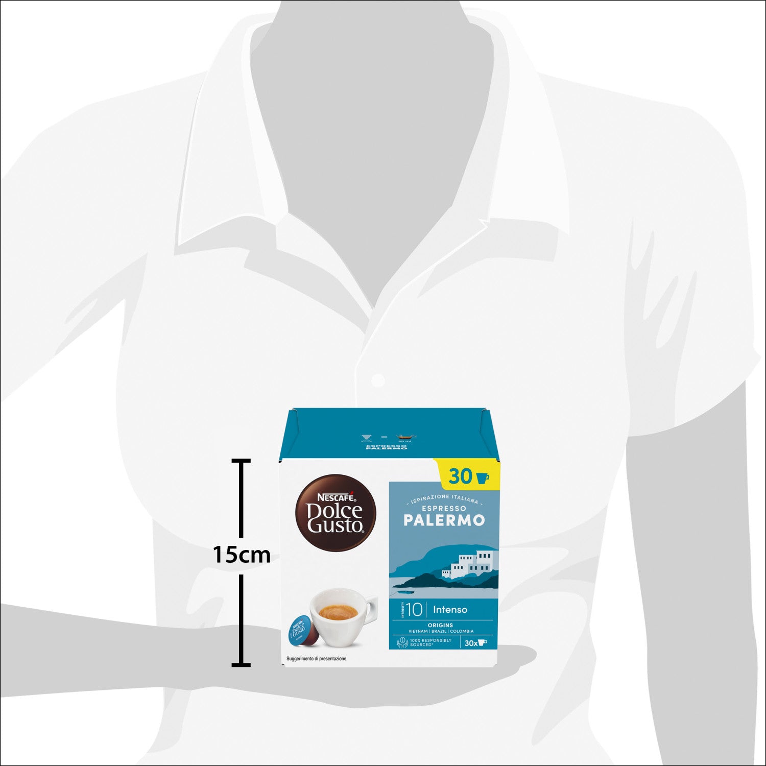 Nescafé Dolce Gusto Caffè Espresso Palermo 30 Capsule