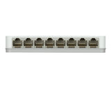 D-Link GO-SW-8G/E switch di rete Non gestito Gigabit Ethernet (10/100/1000) Bianco