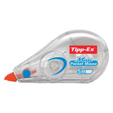 BIC 812878 nastro di correzione 5 m Bianco 10 pz