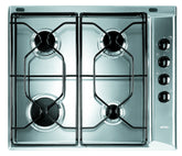 Indesit PAA 642 IX/I WE1 Piano Cottura da incasso a Gas 4 Fornelli Acciaio Inossidabile