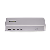 StarTech.com Docking station USB4, USB-C 40Gbps, doppio video HDMI, fino a 2x 4K 60Hz 4:4:4 (RGB) o 2x 4K 120Hz 4:2:2, dock multi monitor, 6x USB, 2,5GbE, 100W PD