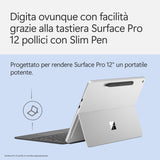 Microsoft Tastiera Surface Pro 12" con Slim Pen Ardesia