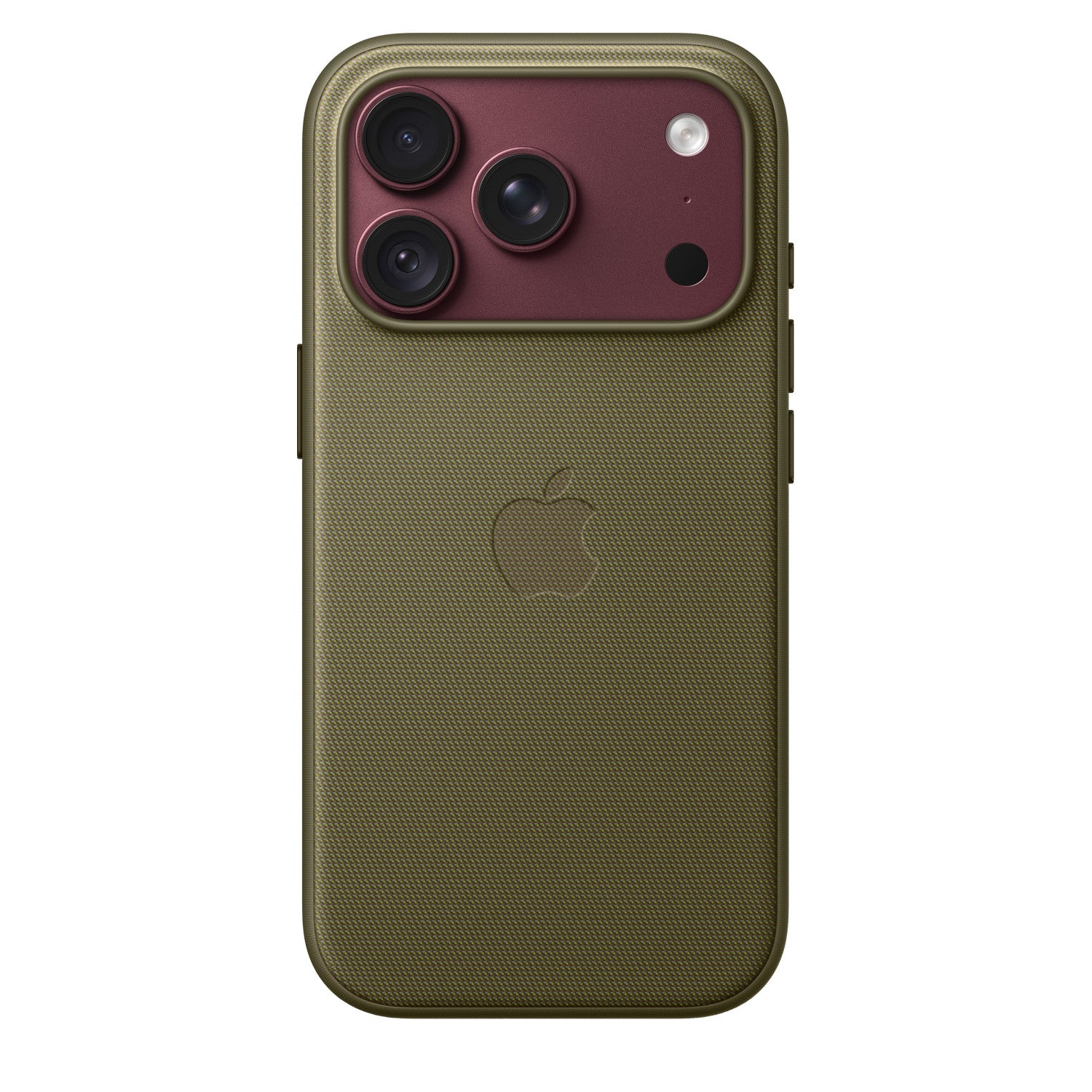 Apple Custodia MagSafe in tessuto TechWoven per iPhone 18 Pro - Oliva