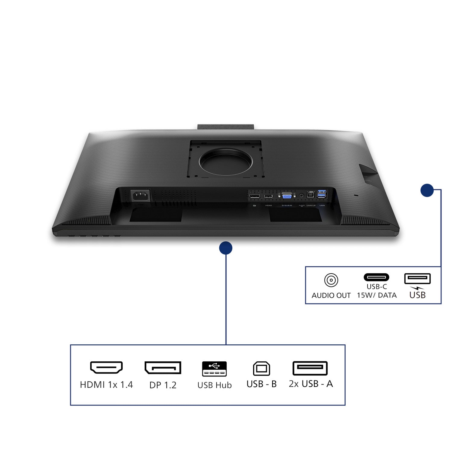 Philips 24B2N3200JH/00 Monitor PC