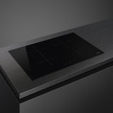 Smeg Universal SI1B2742D Piano cottura da incasso 75 cm a induzione 4 Fornelli Nero