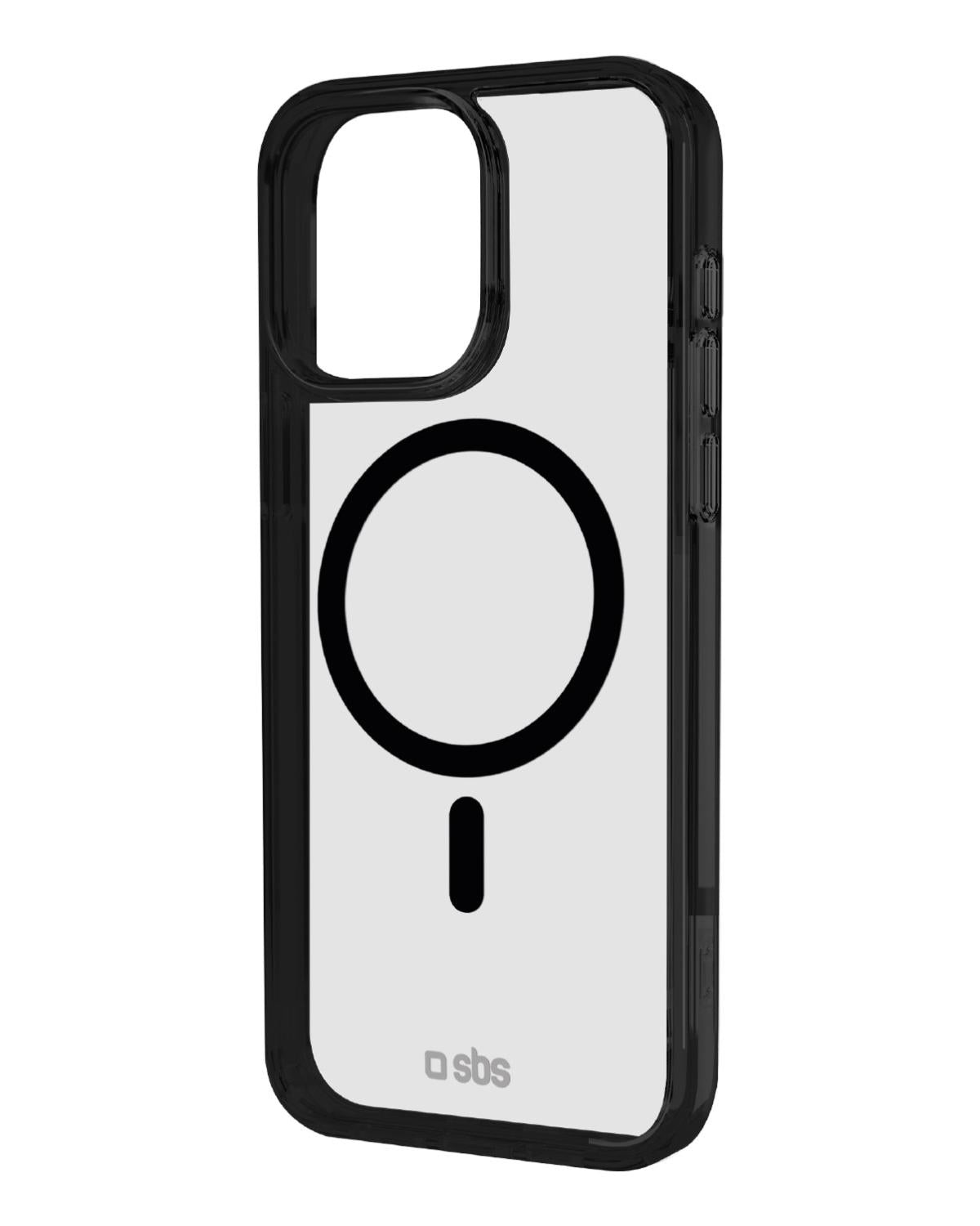 SBS Mag frame custodia per cellulare 16 cm 6.3 pollici Cover Nero Trasparente