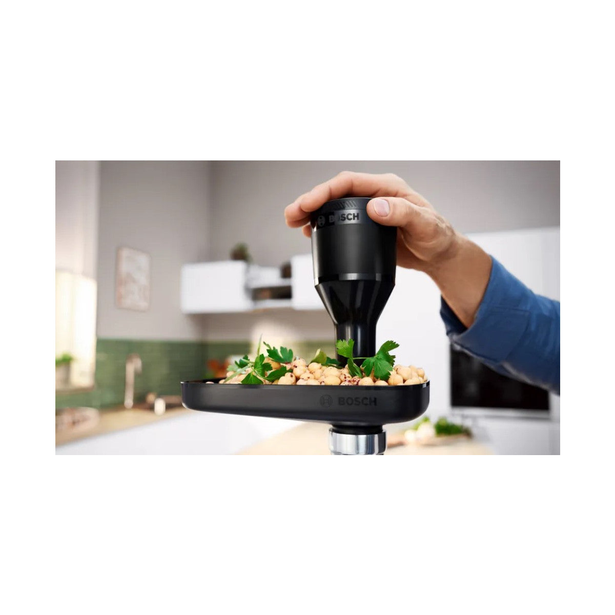 Bosch Serie 4 MFWS440B , Tritacarne, MultiPower, 1900 W, Nero