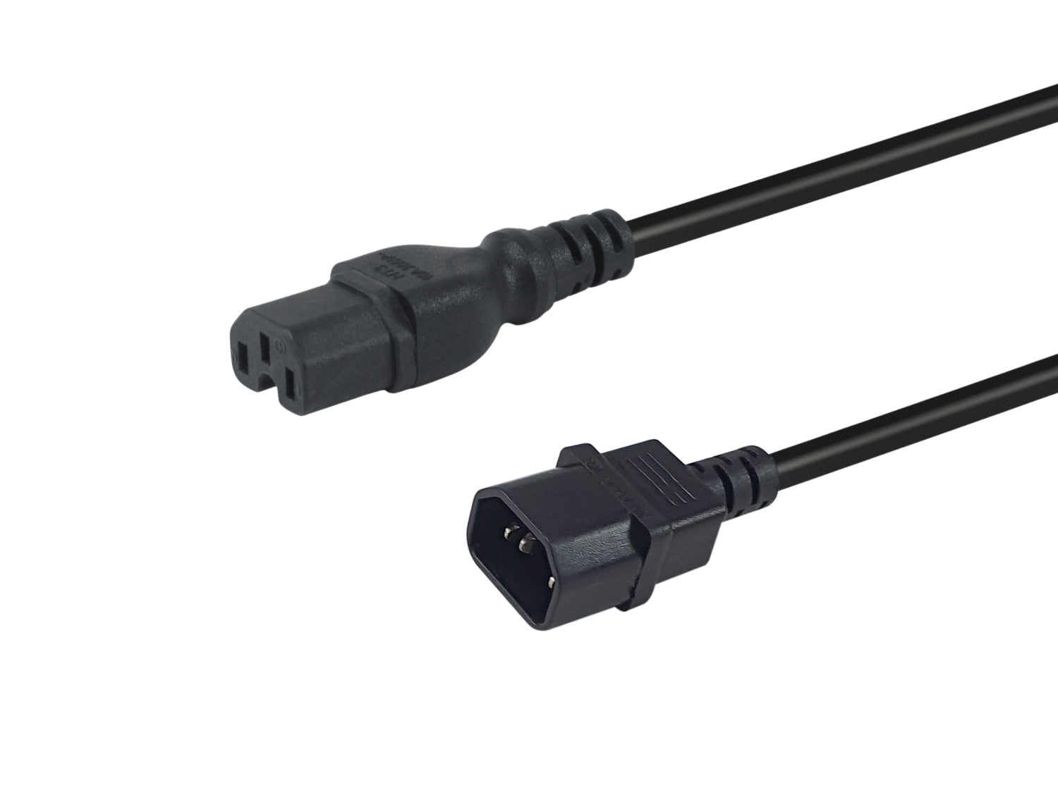 Equip 112171 cavo di alimentazione Nero 3 m Accoppiatore C14 Accoppiatore C15