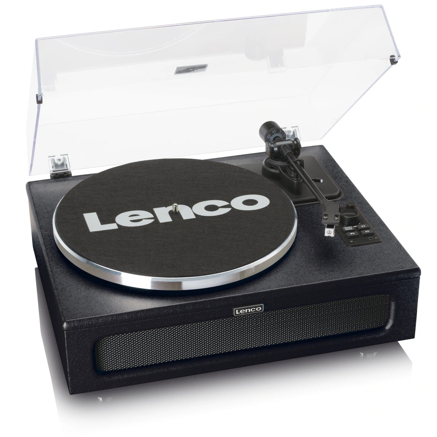 Lenco 8711902069621 LS430BK Piatto Audio Giradischi con Trasmissione a Cinghia Nero