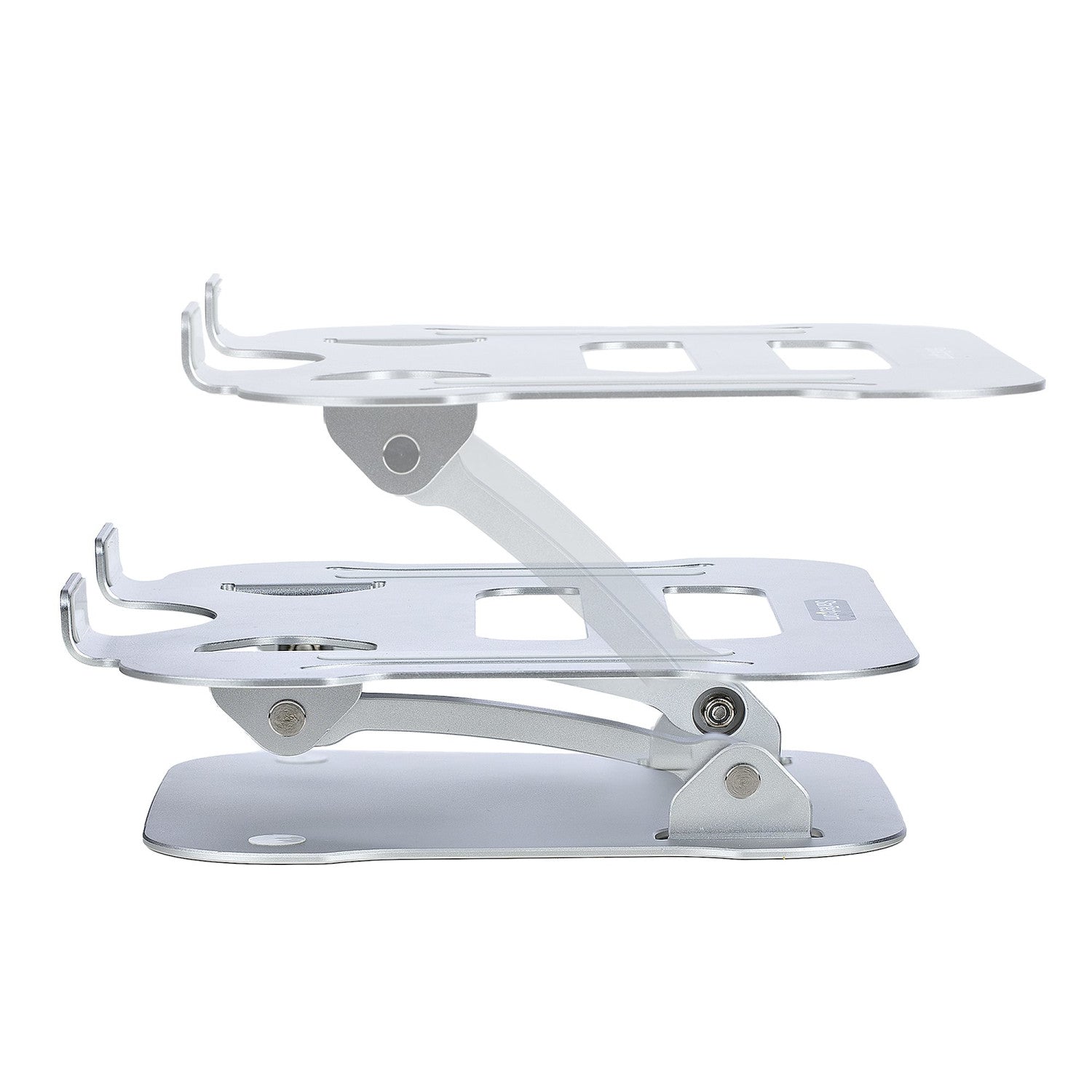 StarTech ADJ-LAPTOP-RISER Supporto Stand da Scrivania per Laptop Notebook Argento