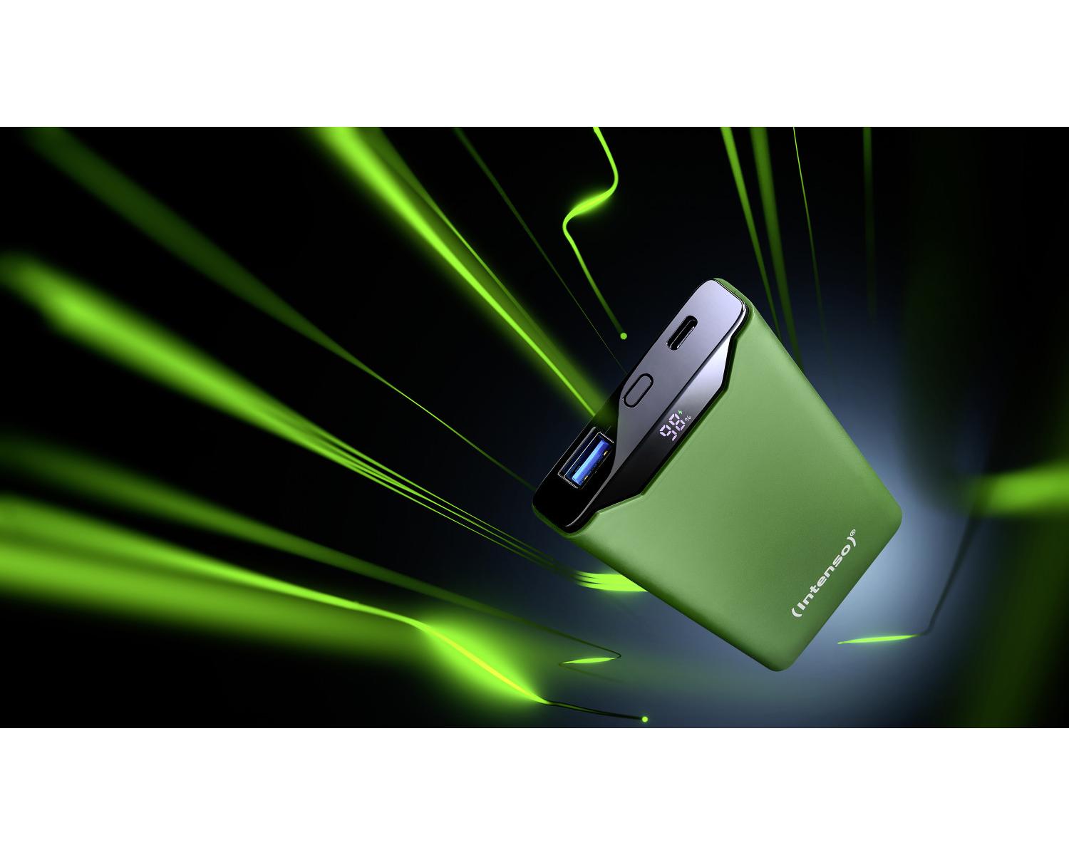 Intenso 7332037 batteria portatile Polimeri di litio (LiPo) 10000 mAh Verde