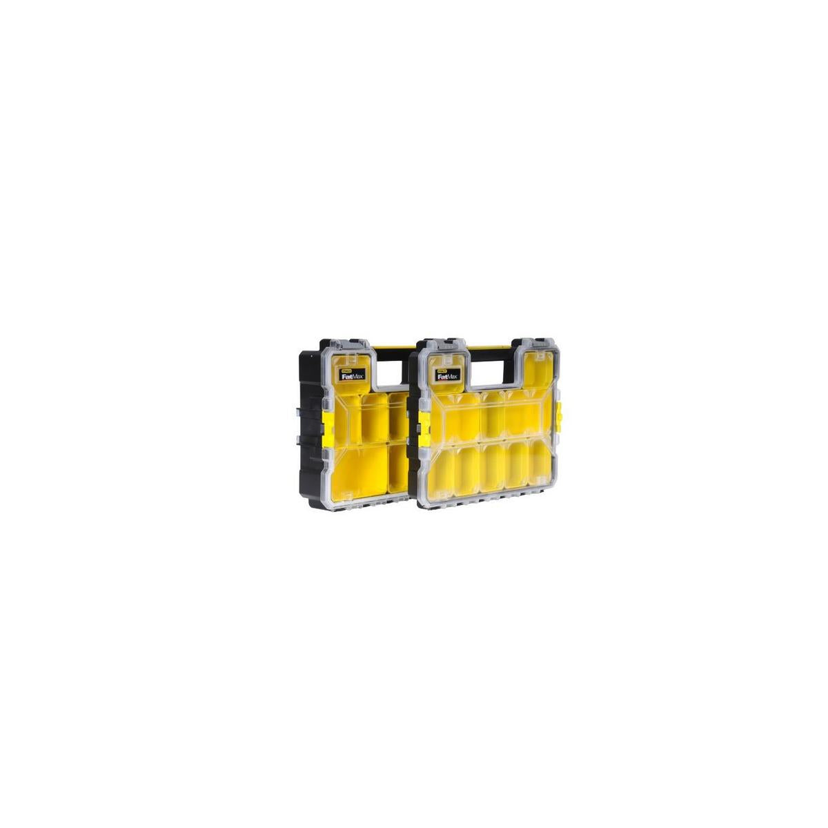 Stanley 1-97-519 Cassetta degli attrezzi Nero, Trasparente, Giallo